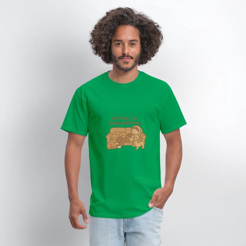 Not Now, I'm Dog-sializing - Cozy Dog Tee