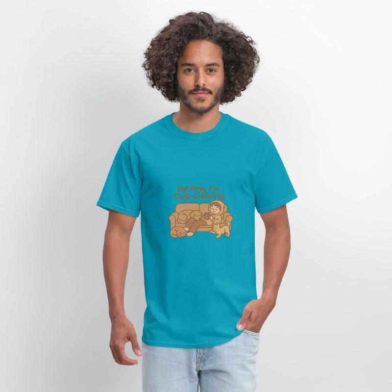 Not Now, I'm Dog-sializing - Cozy Dog Tee