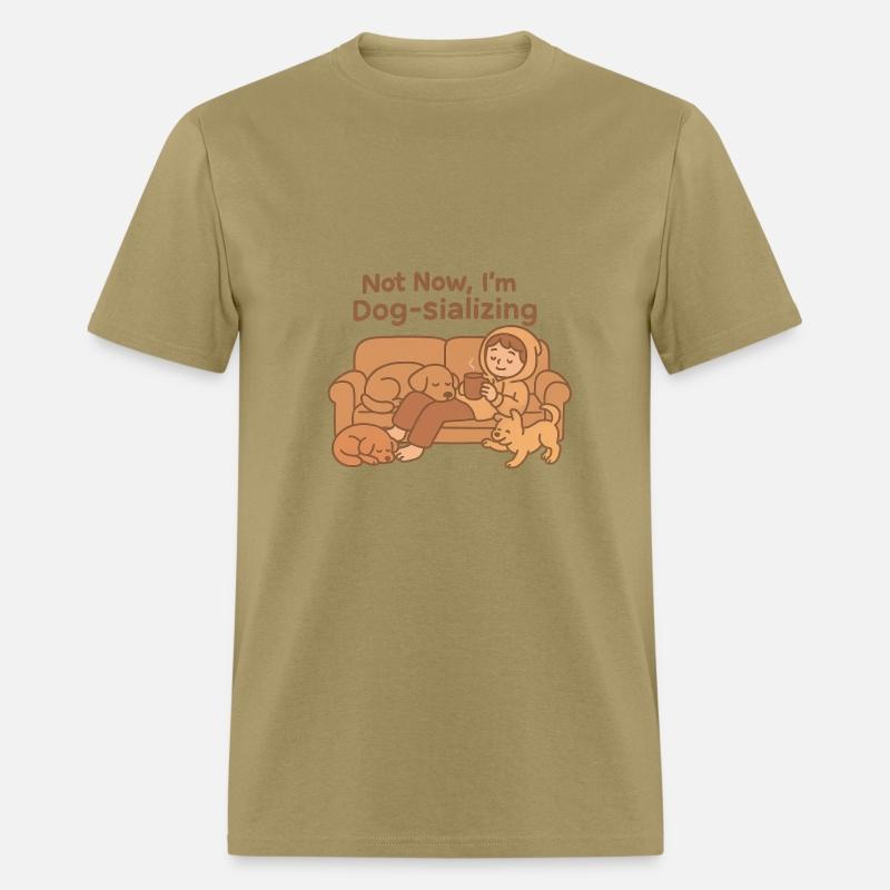 Not Now, I'm Dog-sializing - Cozy Dog Tee
