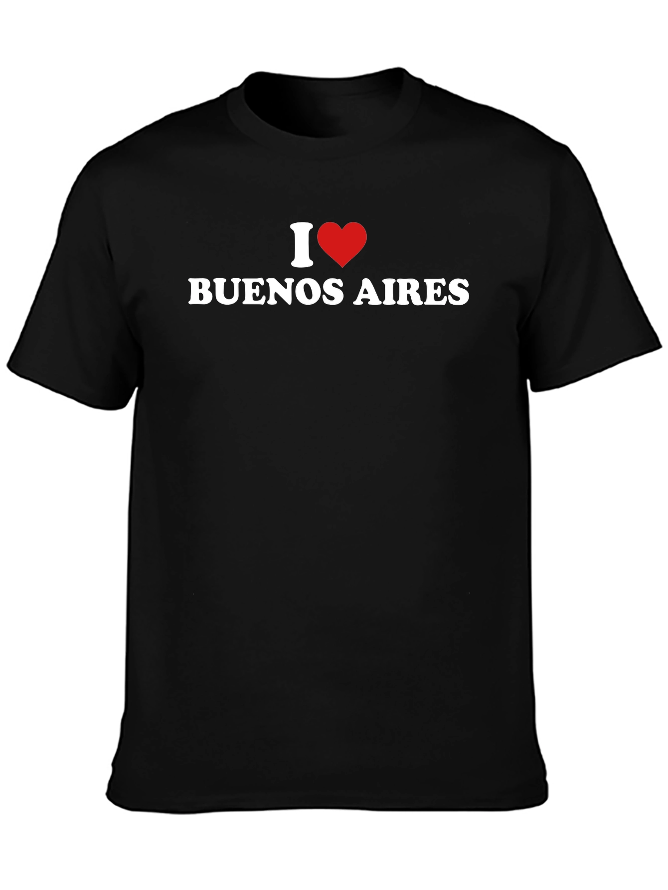 I Love Buenos Aires Black Graphic Tee