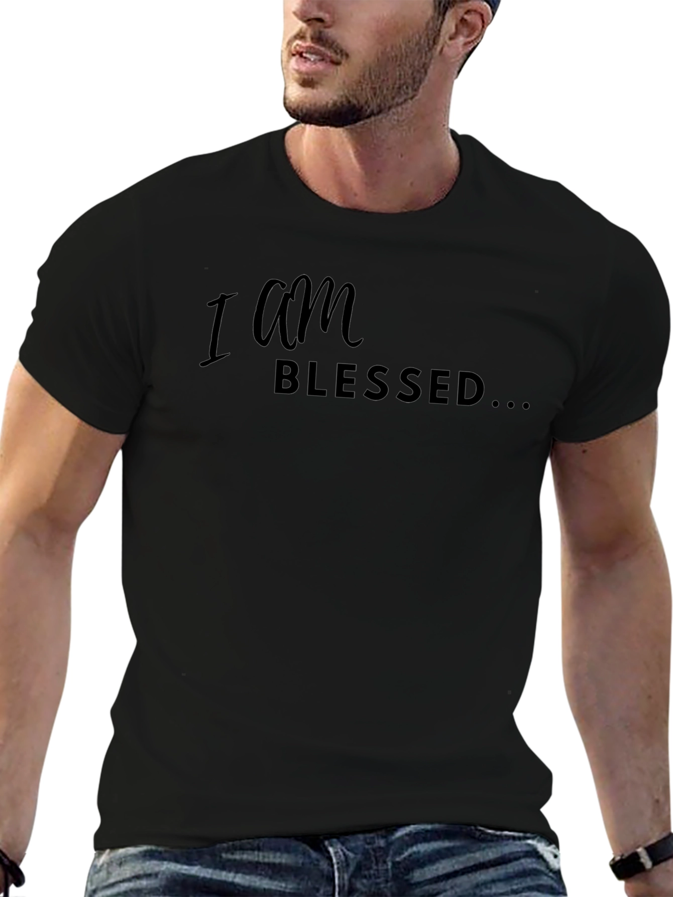 I Am Blessed T-Shirt - Stylish Religious Apparel
