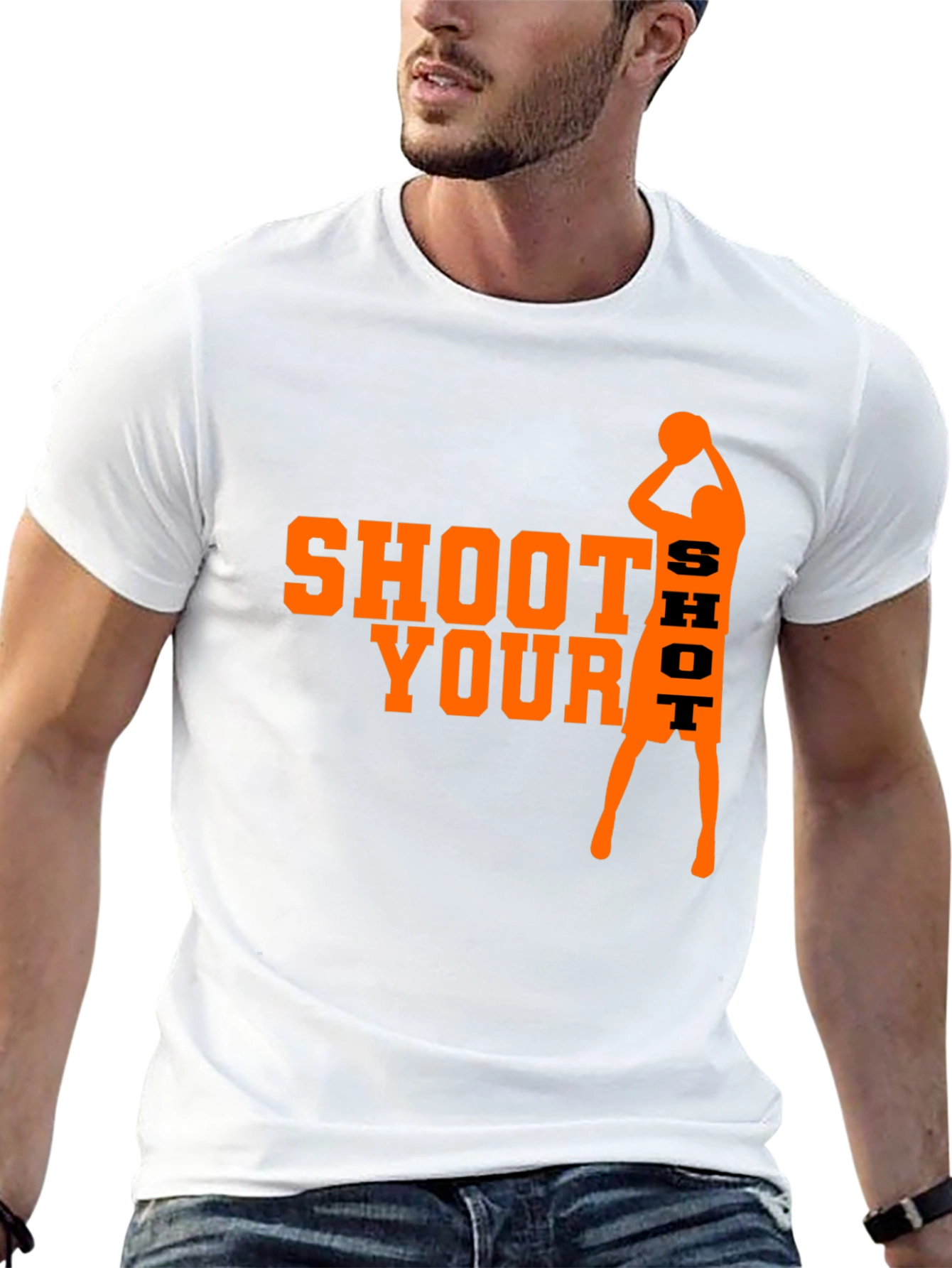 Shoot Your Shot Black T-Shirt