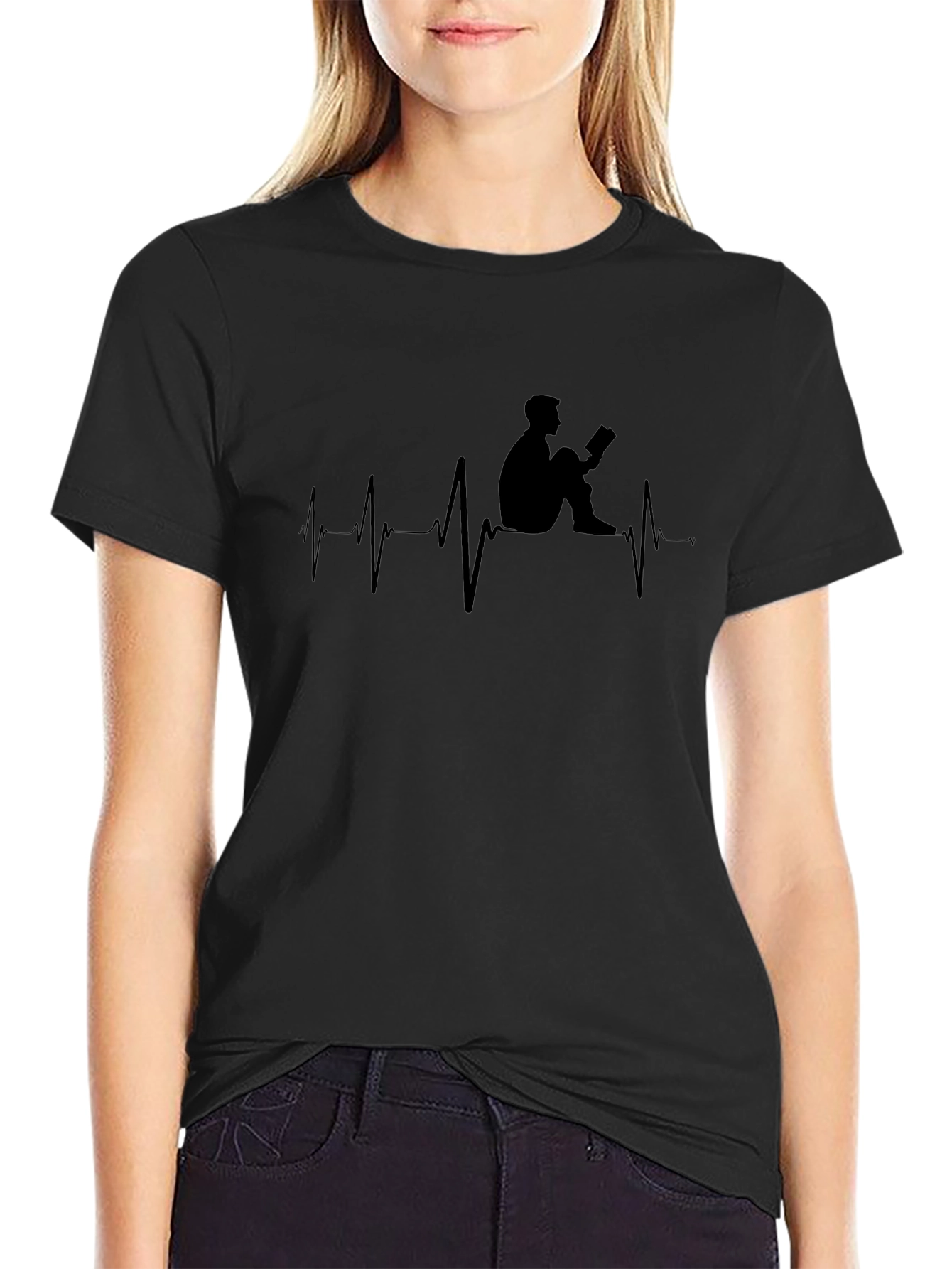 Readers Heartbeat T-Shirt - Book Lover Tee