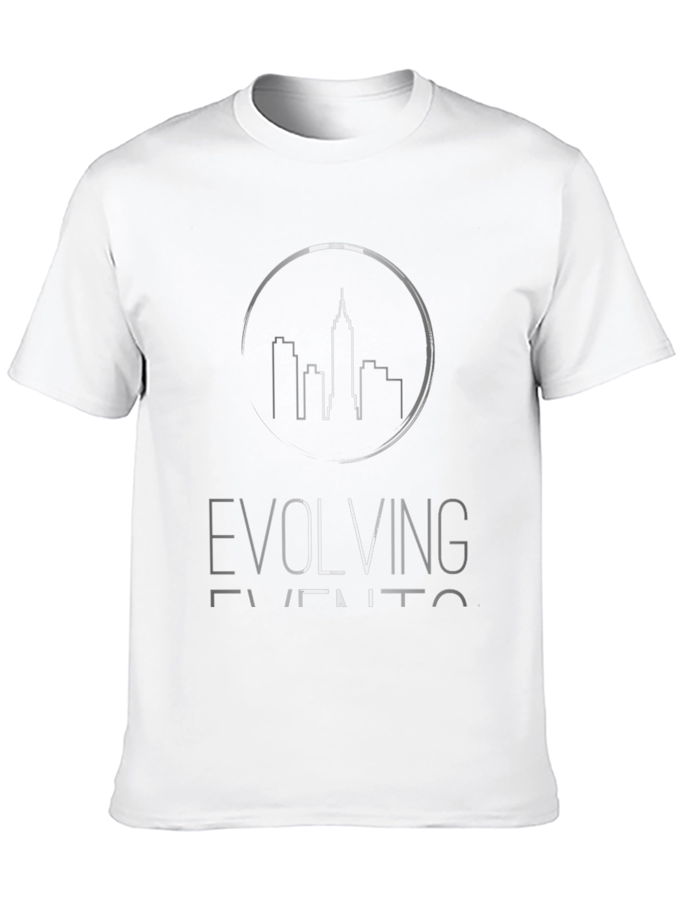 Evolving Events Black Graphic Tee