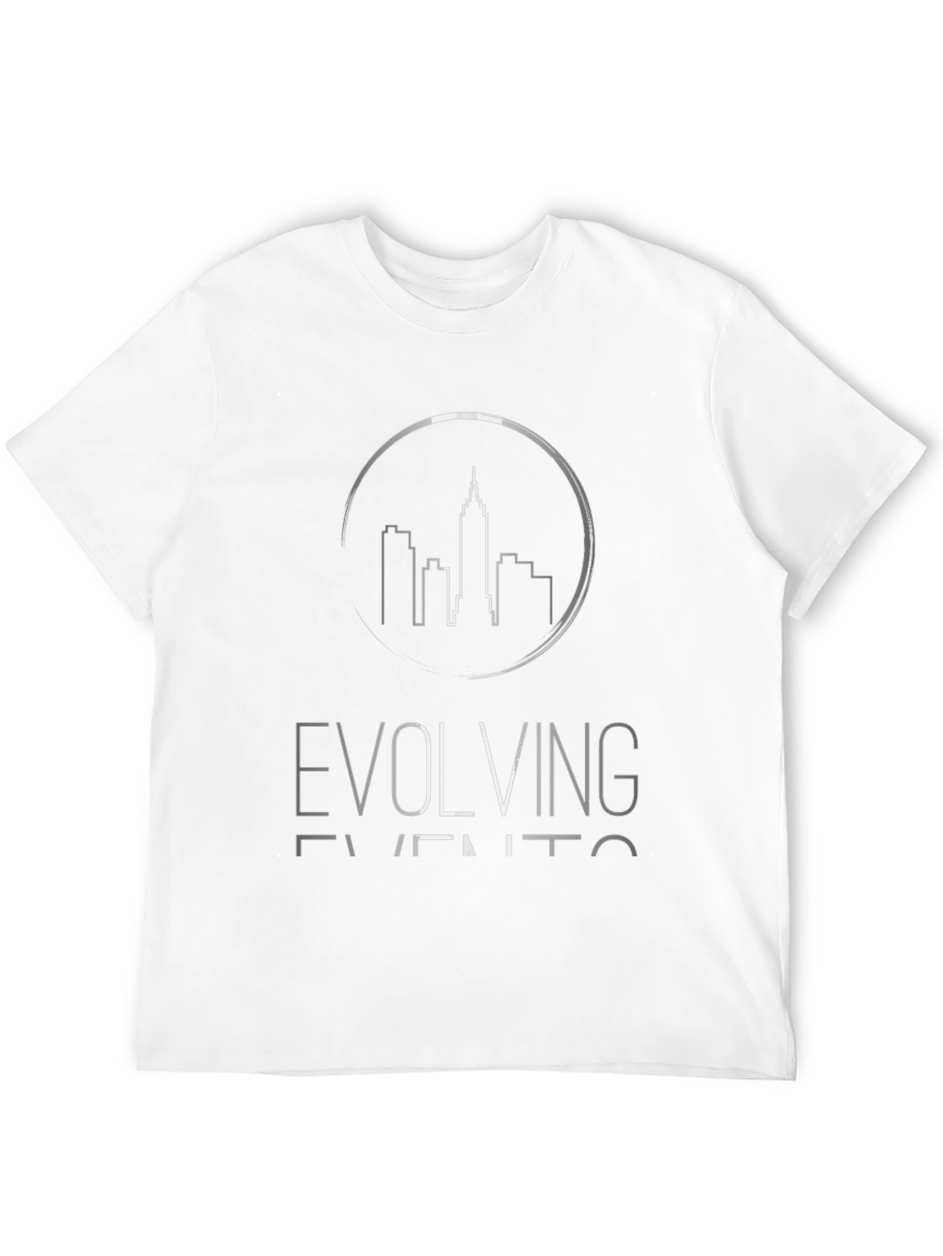 Evolving Events Black Graphic Tee