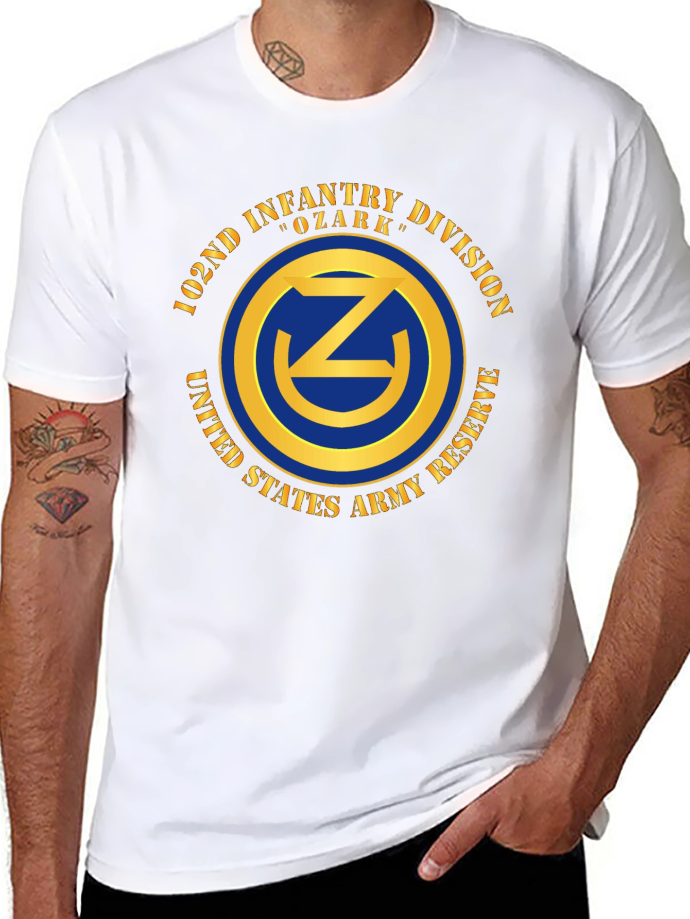 102nd Infantry Division T-Shirt - US Army Reserve Apparel