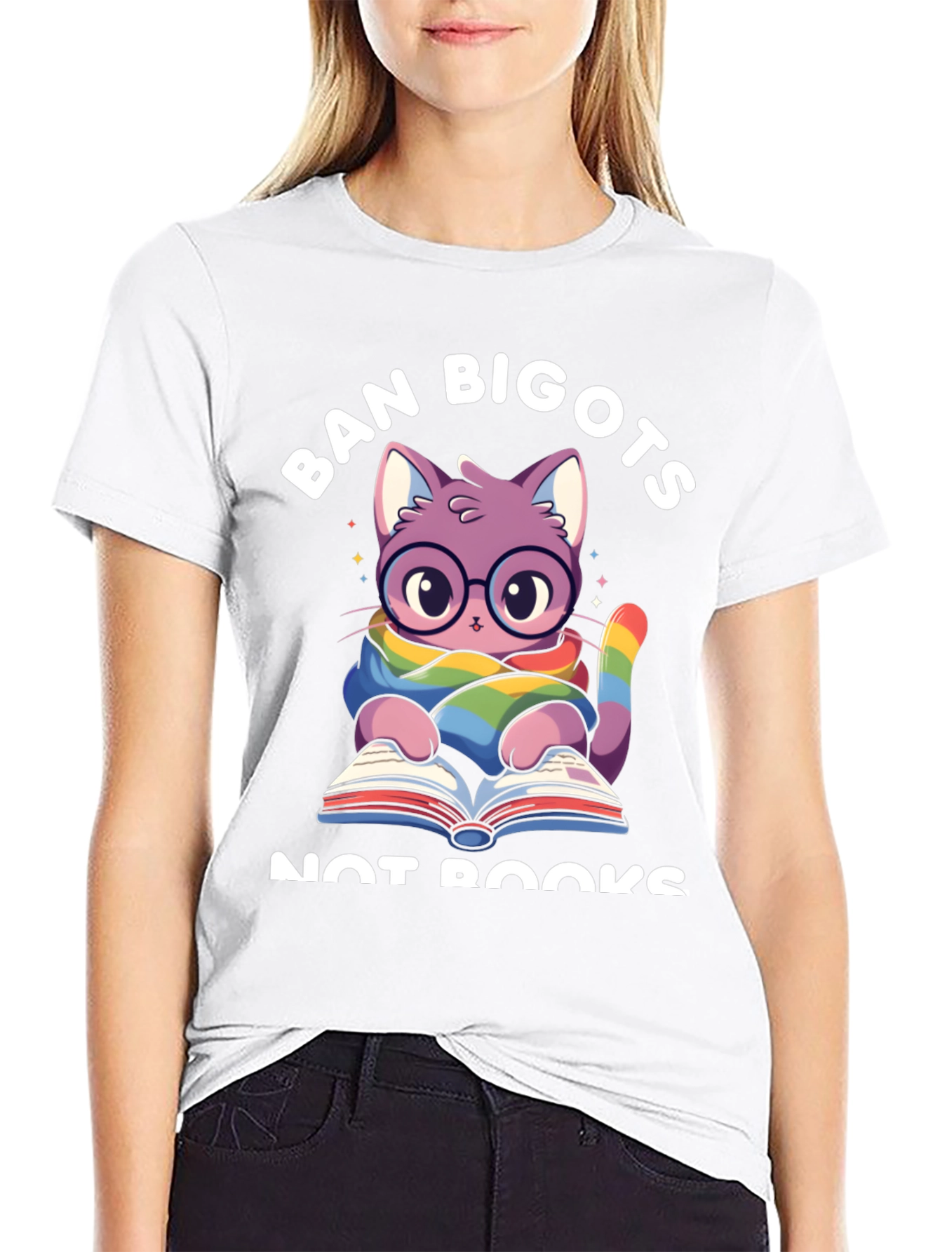 Ban Bigots Not Books T-Shirt