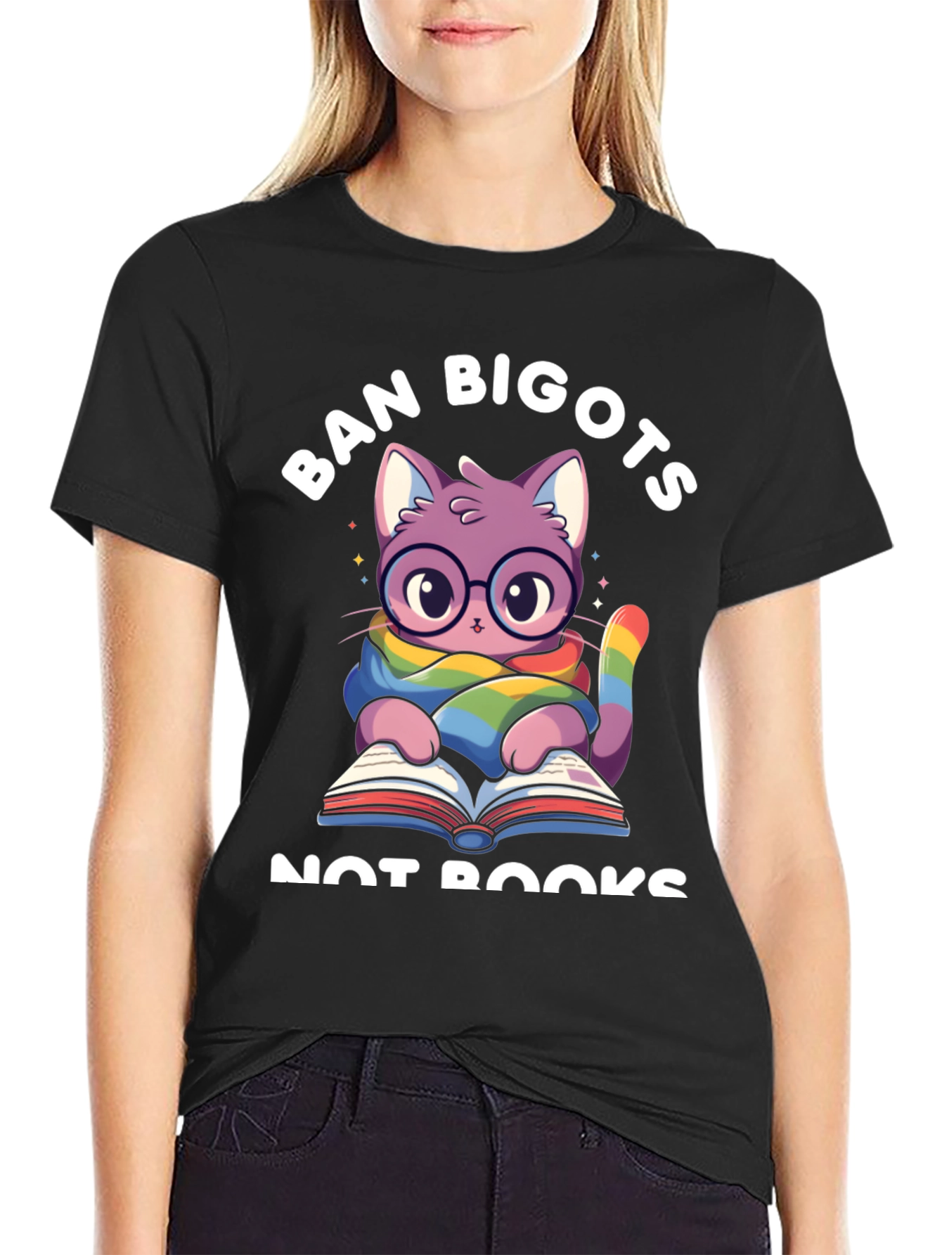 Ban Bigots Not Books T-Shirt