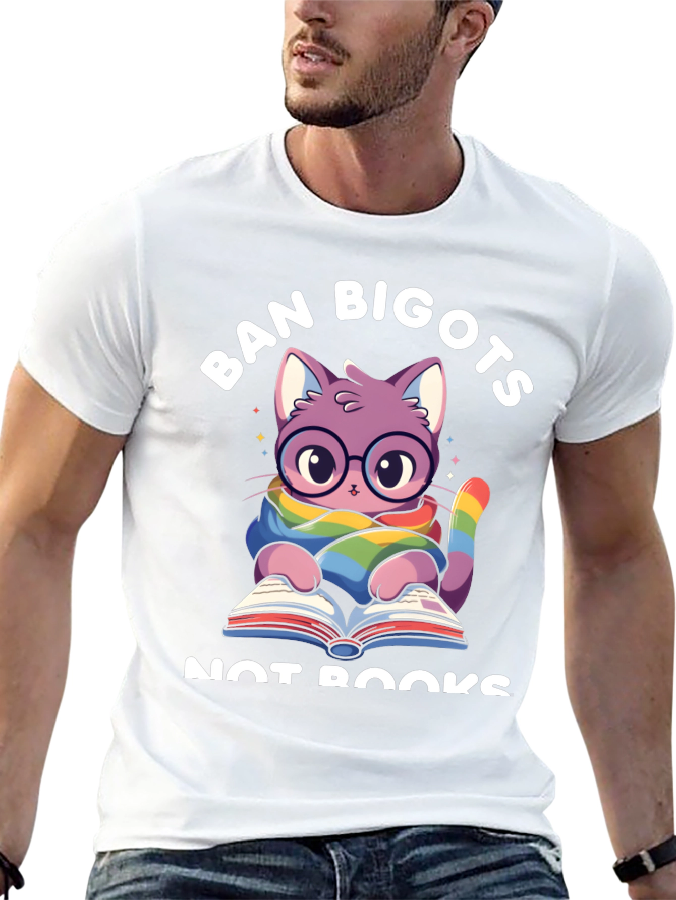 Ban Bigots Not Books T-Shirt