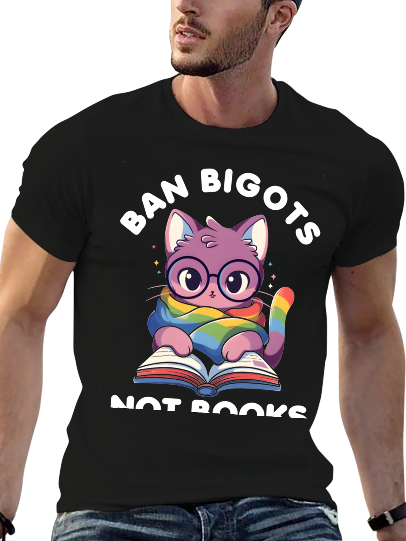 Ban Bigots Not Books T-Shirt