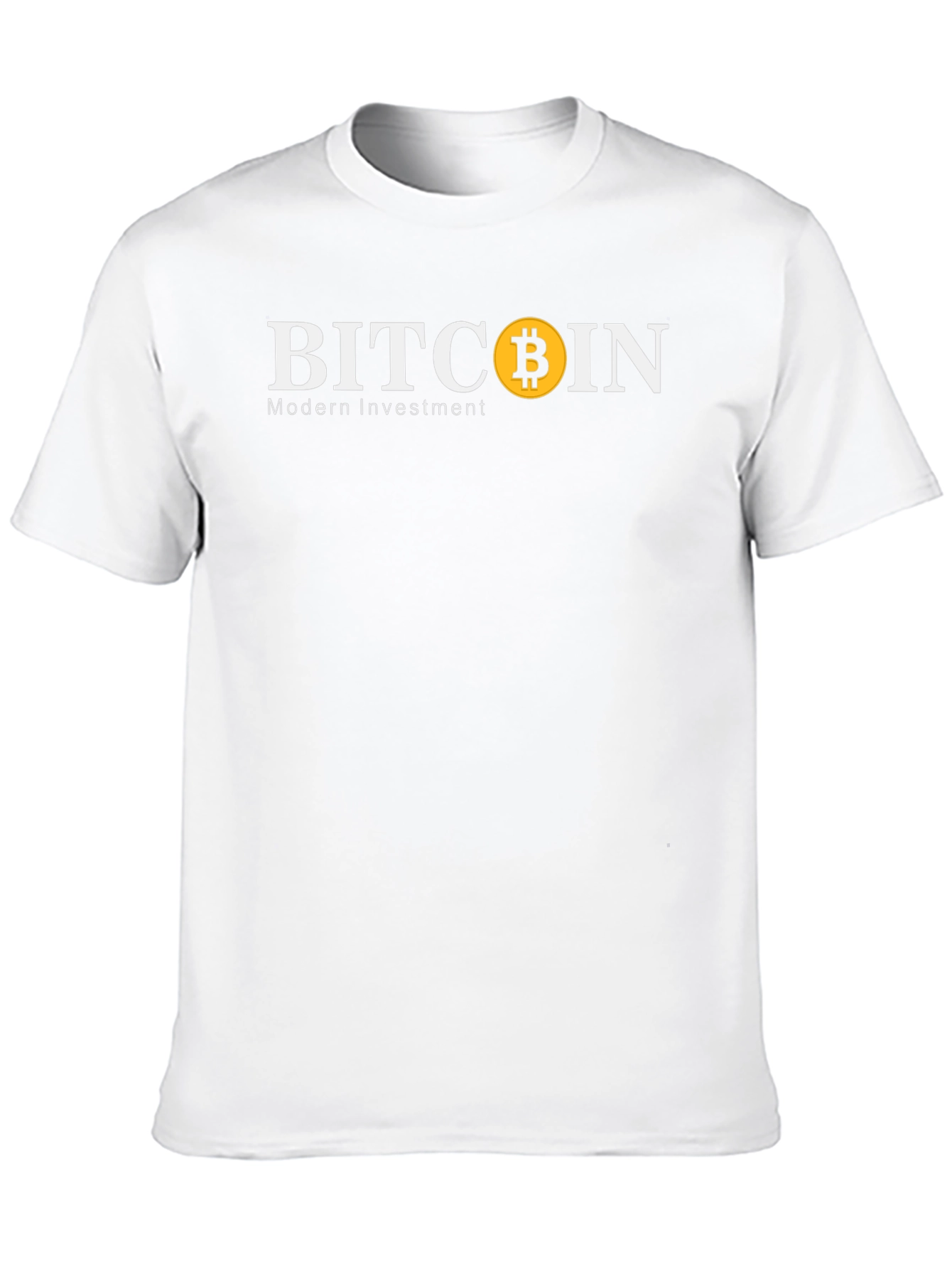 Bitcoin Investment Tee - Modern Crypto Style