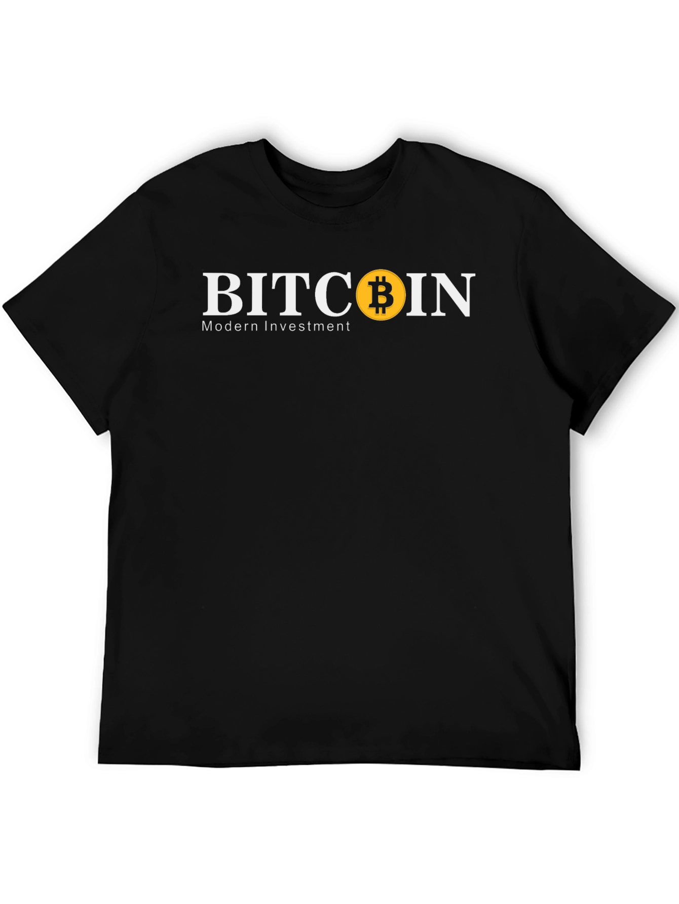Bitcoin Investment Tee - Modern Crypto Style