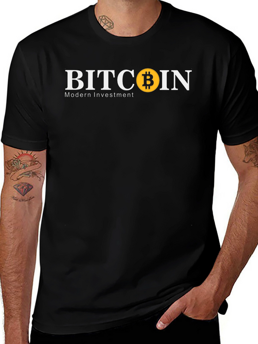 Bitcoin Investment Tee - Modern Crypto Style