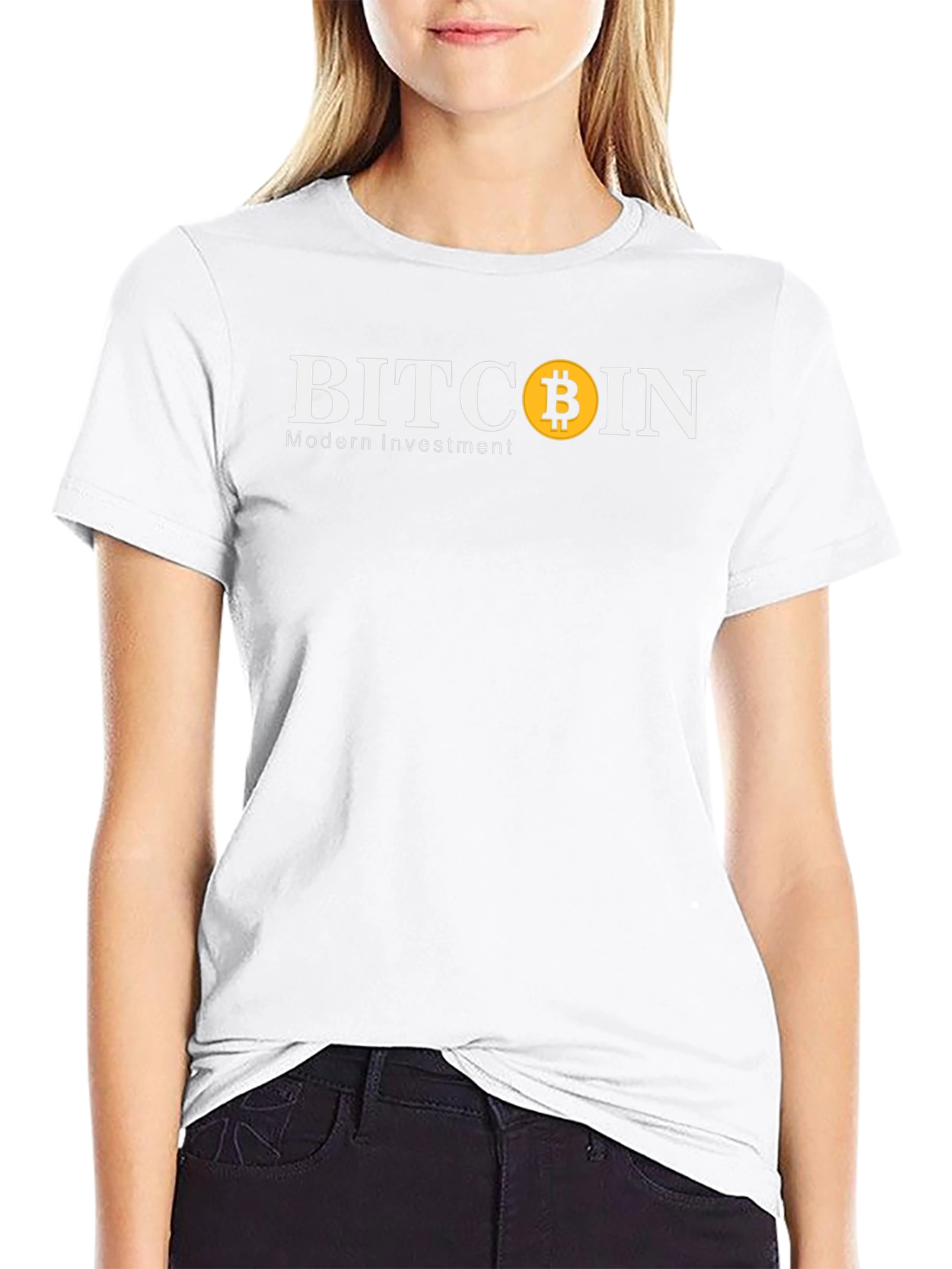 Bitcoin Investment Tee - Modern Crypto Style