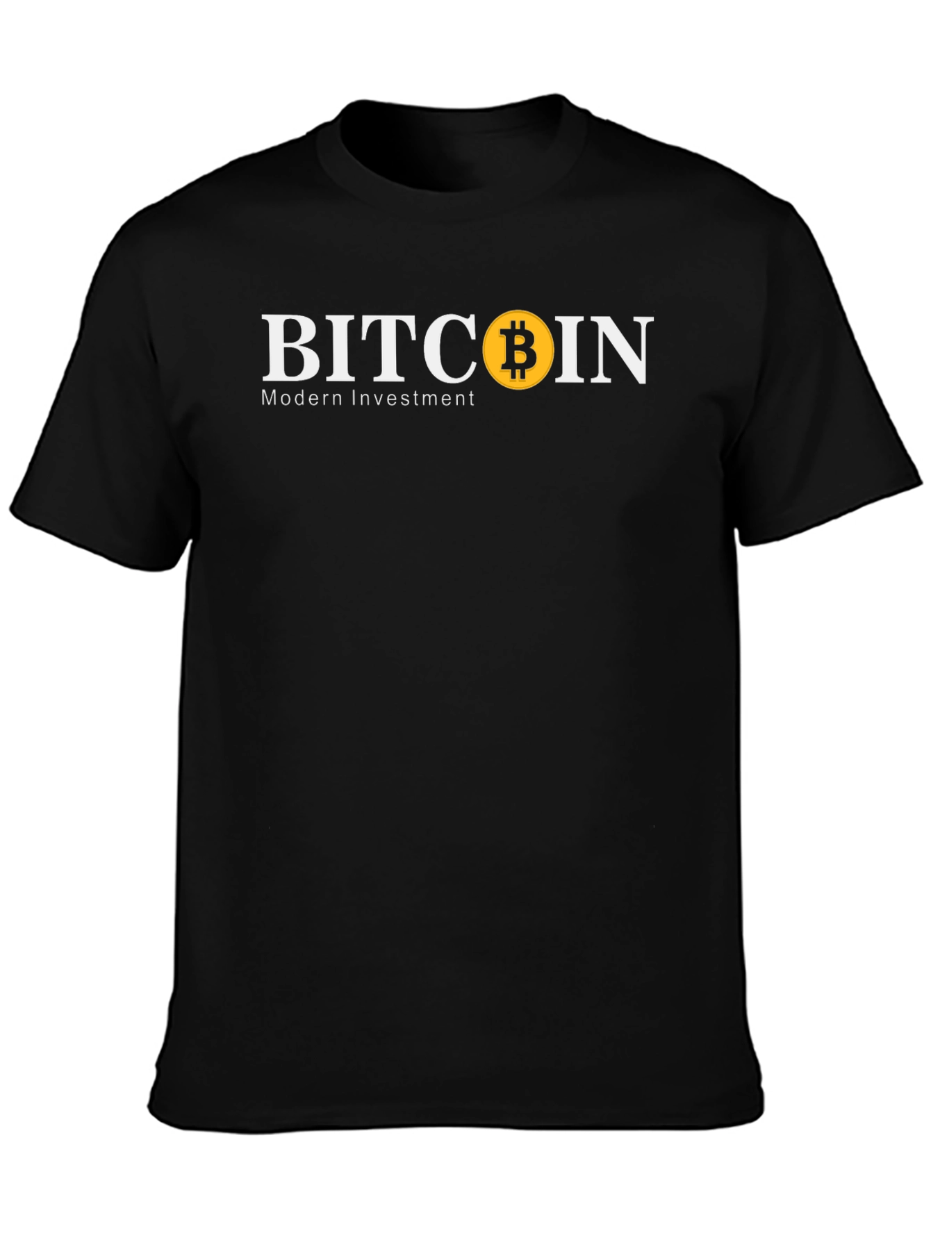 Bitcoin Investment Tee - Modern Crypto Style