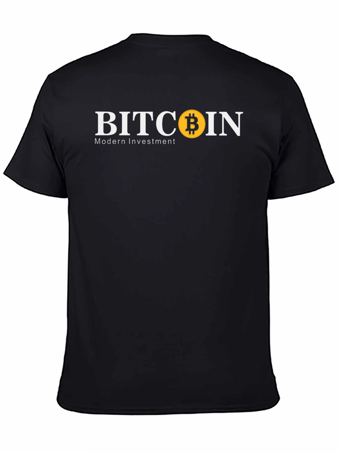Bitcoin Investment Tee - Modern Crypto Style