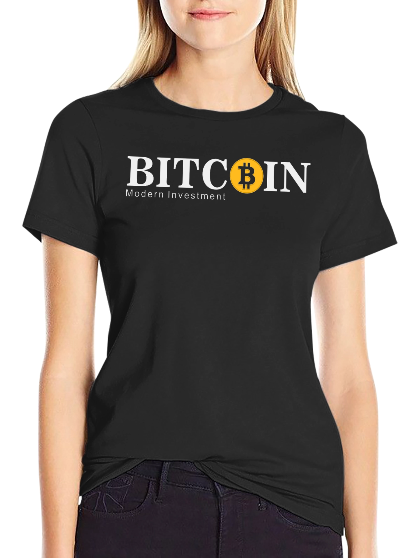 Bitcoin Investment Tee - Modern Crypto Style