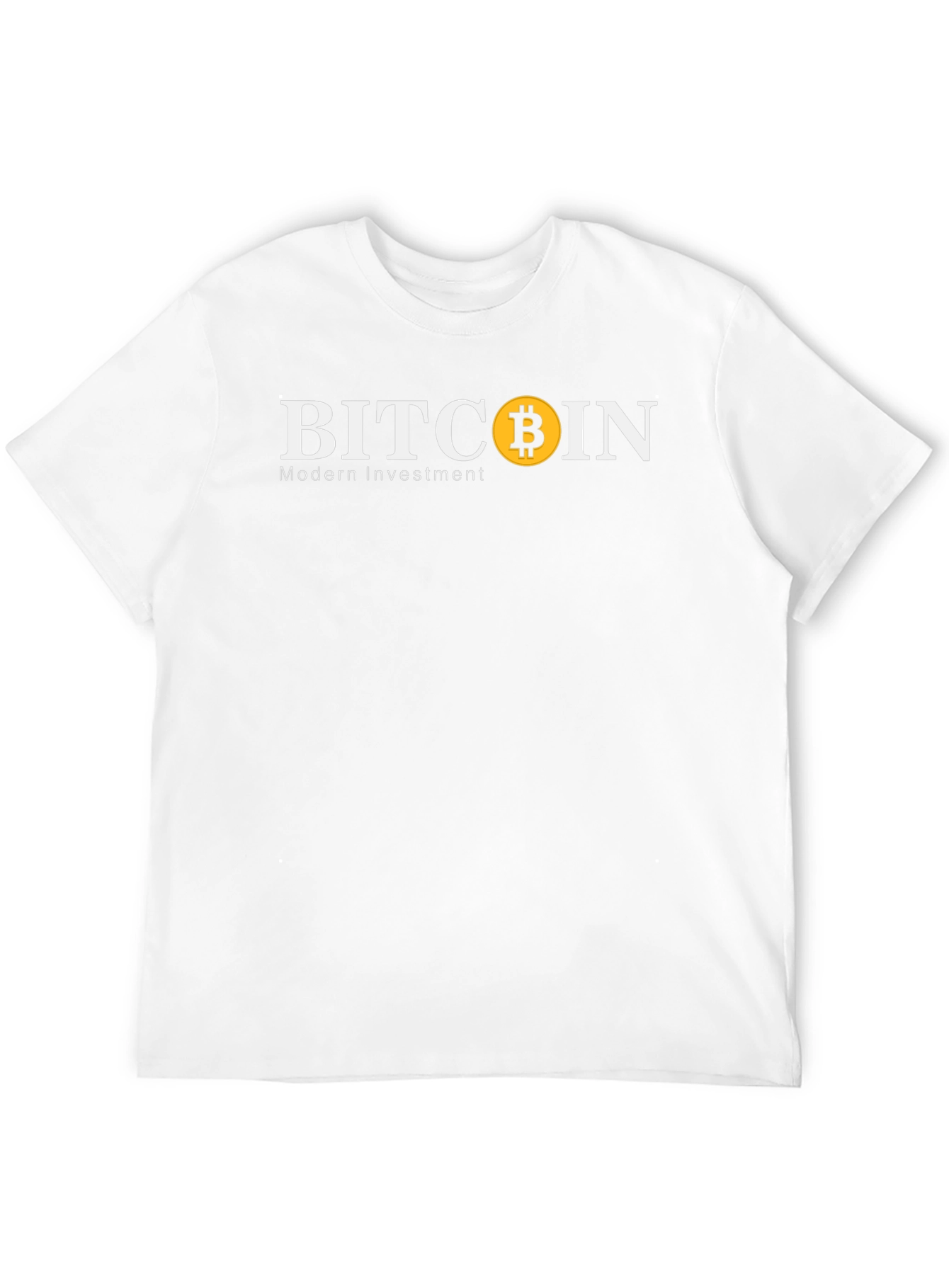Bitcoin Investment Tee - Modern Crypto Style