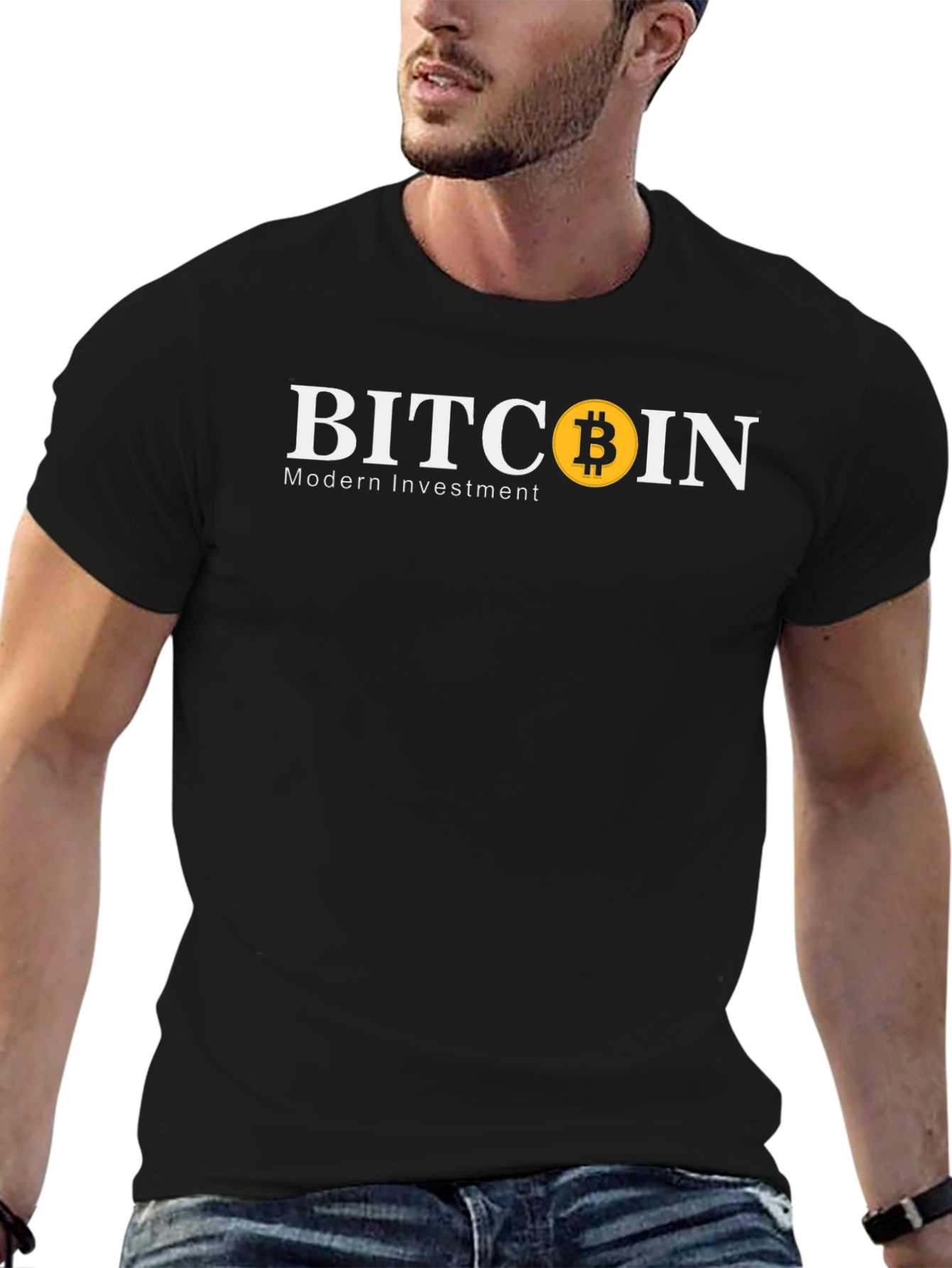 Bitcoin Investment Tee - Modern Crypto Style