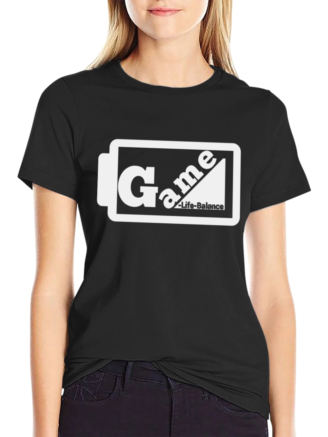 Game Life Balance Graphic T-Shirt - Gamer Apparel