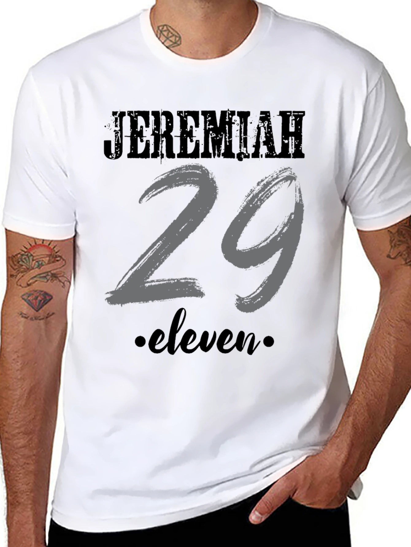 Jeremiah 29:11 Graphic Tee - Faith Based Apparel