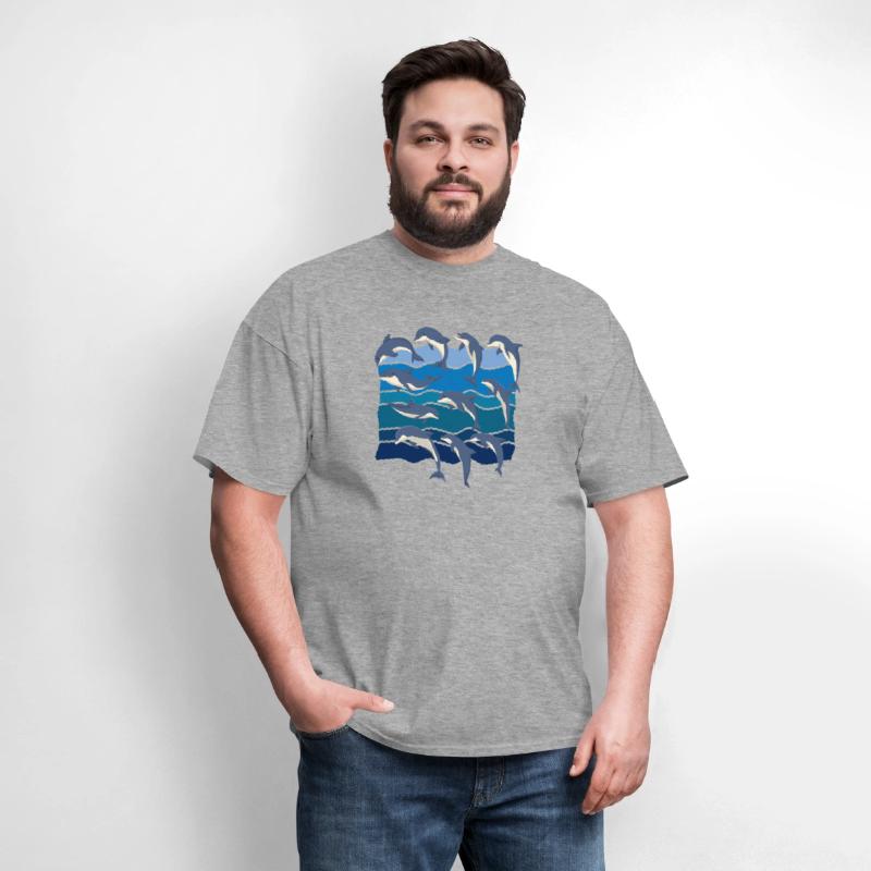 Ocean Dolphins Sea Animal Waves Dolphin