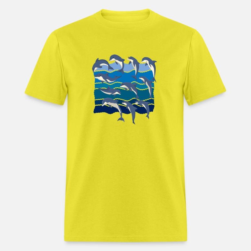 Ocean Dolphins Sea Animal Waves Dolphin