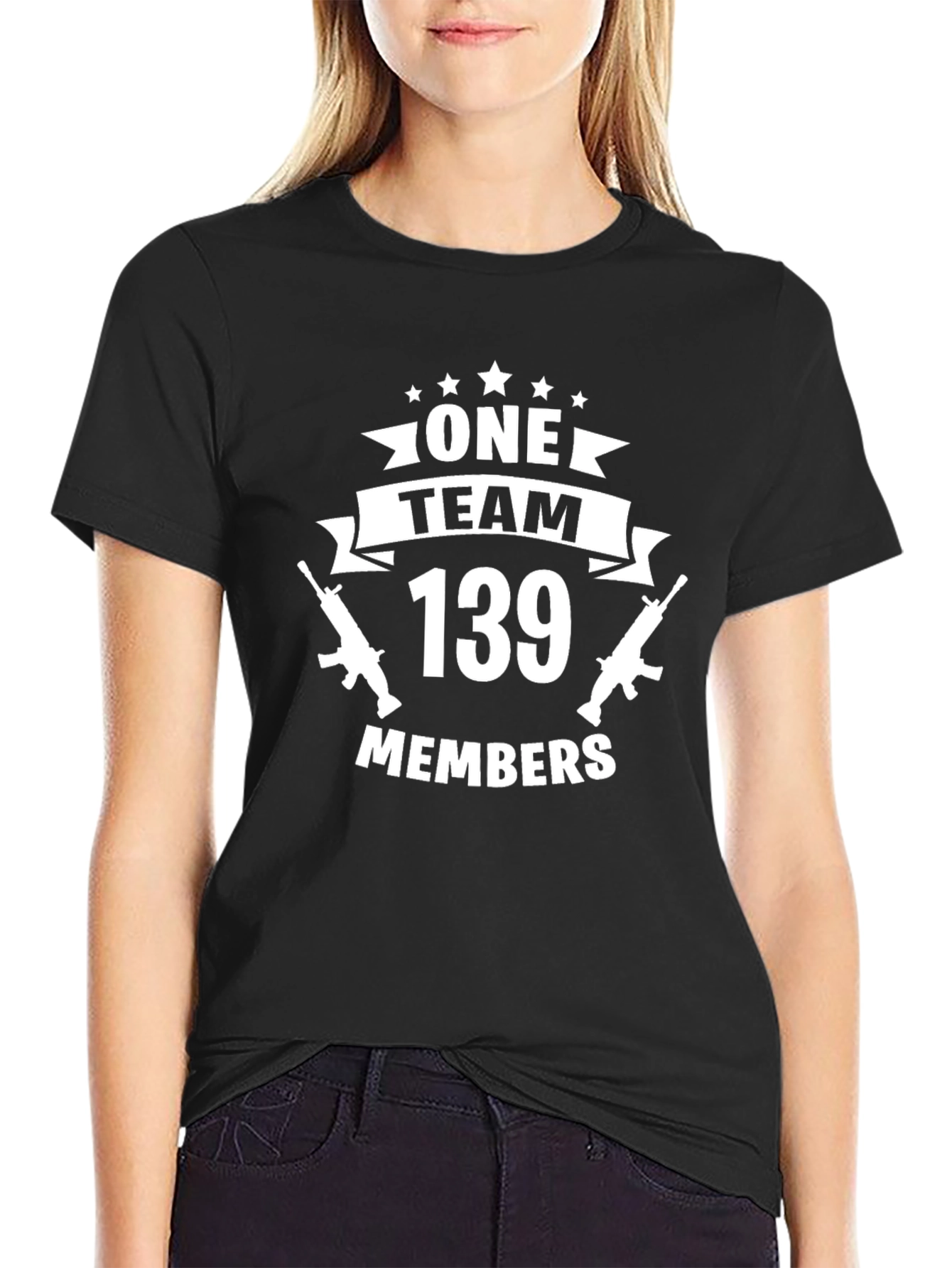 One Team 139 Members Graphic T-Shirt