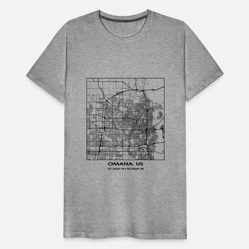 Omaha City Streets Map