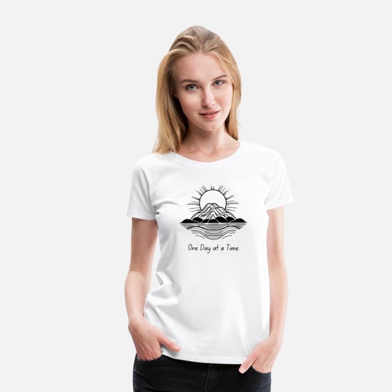 One Day at a Time – Motivational Calm Design