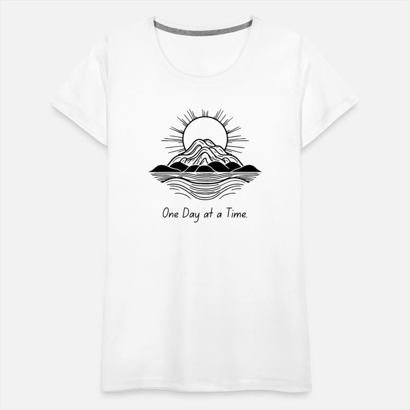 One Day at a Time – Motivational Calm Design