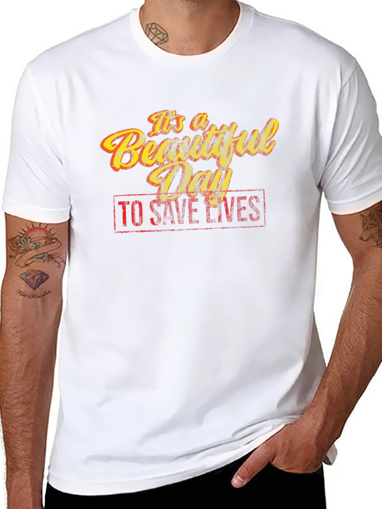 Its a Beautiful Day to Save Lives T-Shirt