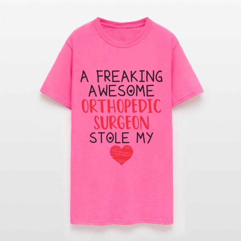 Orthopedic Surgeon Valentines Funny Red Heart