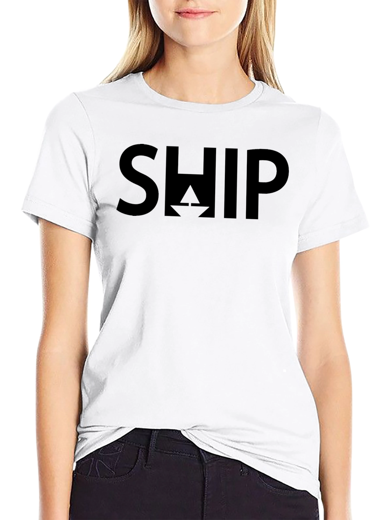 Mens Black Graphic T-Shirt - SHIP