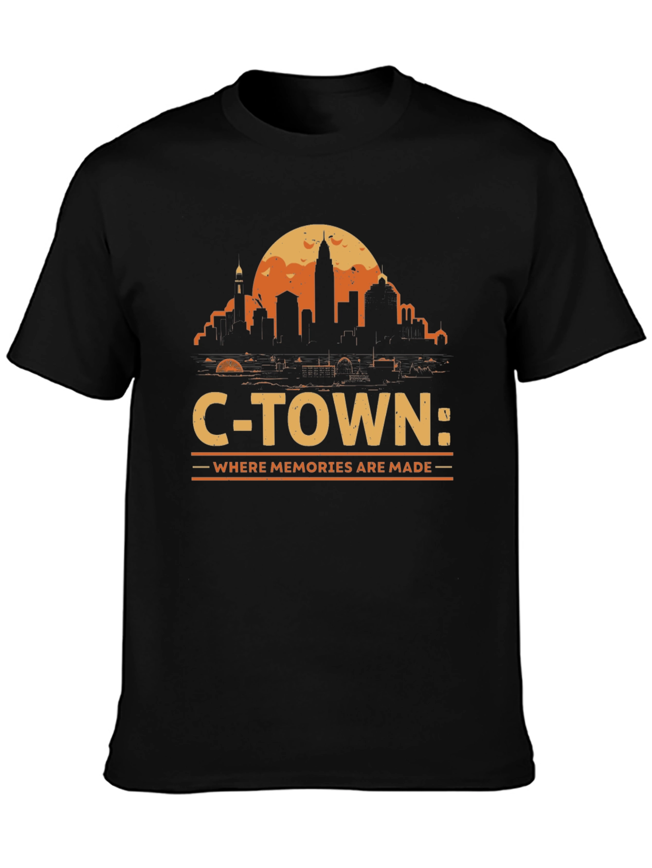 C-Town Memories Graphic Tee - Black