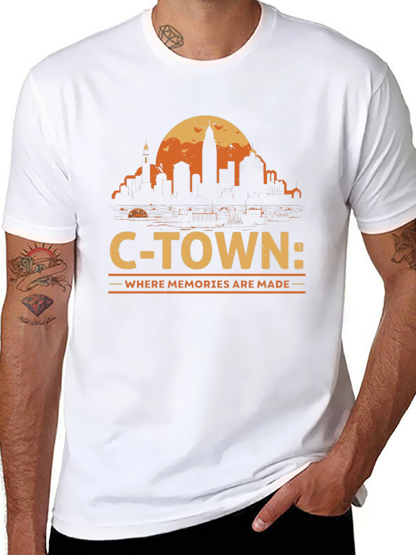 C-Town Memories Graphic Tee - Black