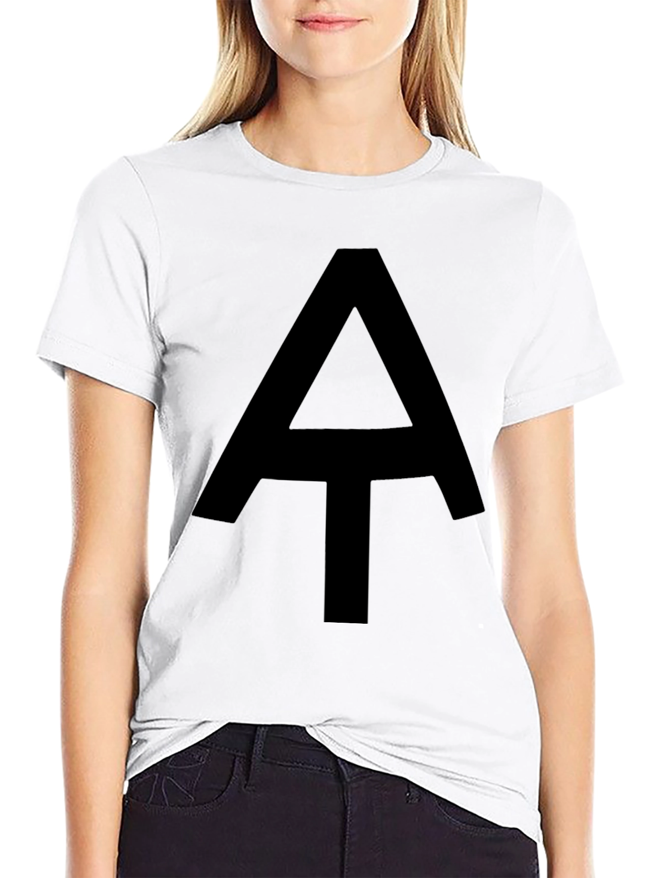 AT Hiking Trail Symbol Black T-Shirt