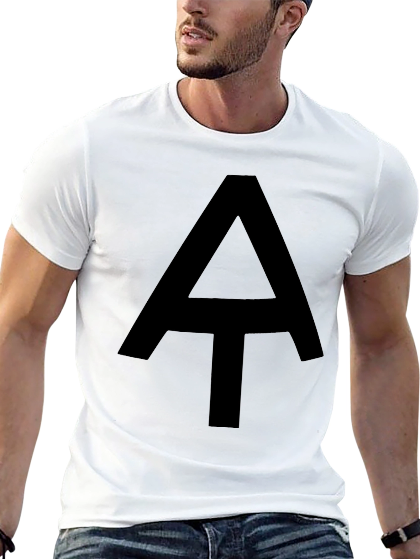 AT Hiking Trail Symbol Black T-Shirt