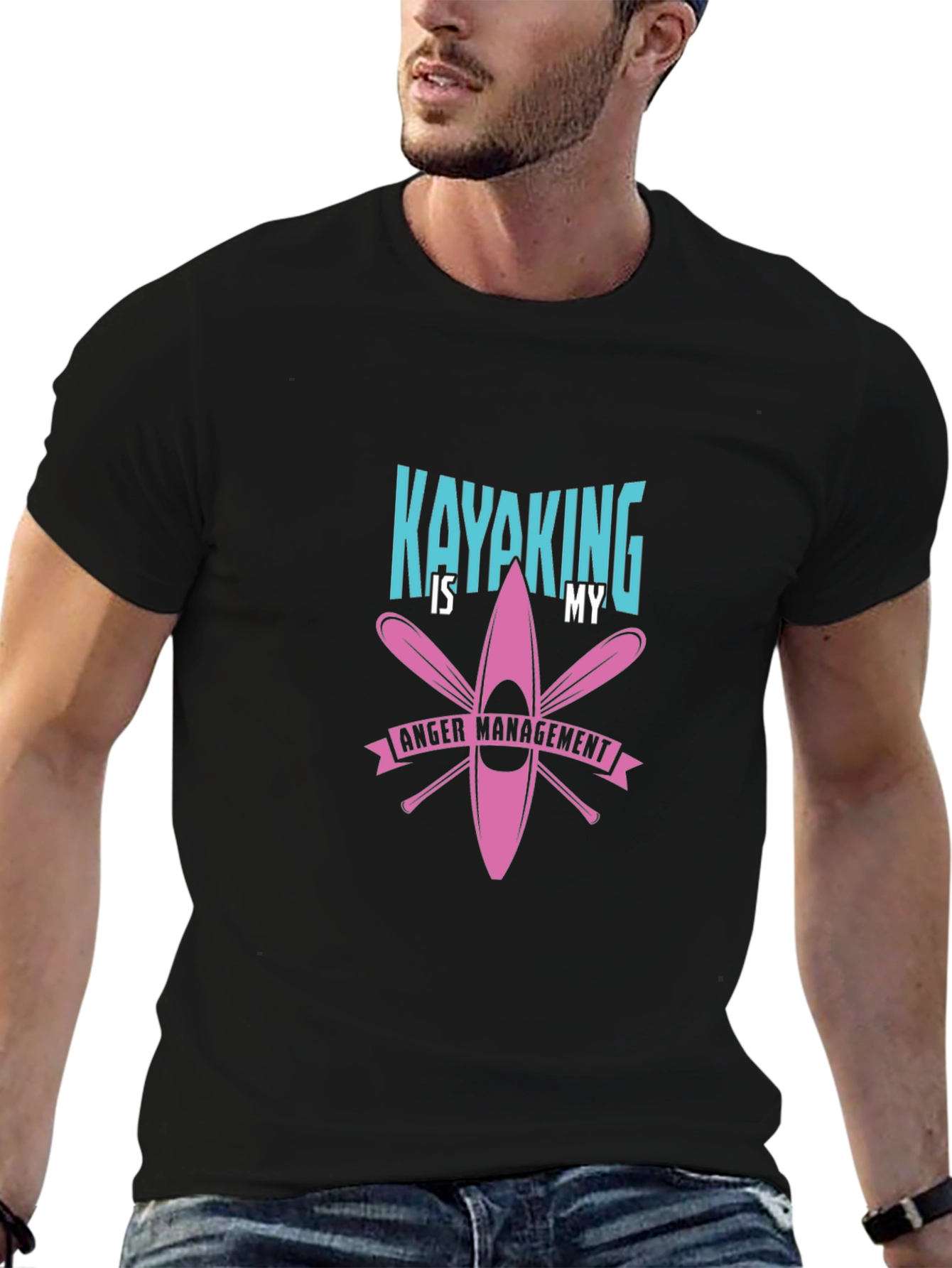 Kayaking Anger Management Graphic Tee
