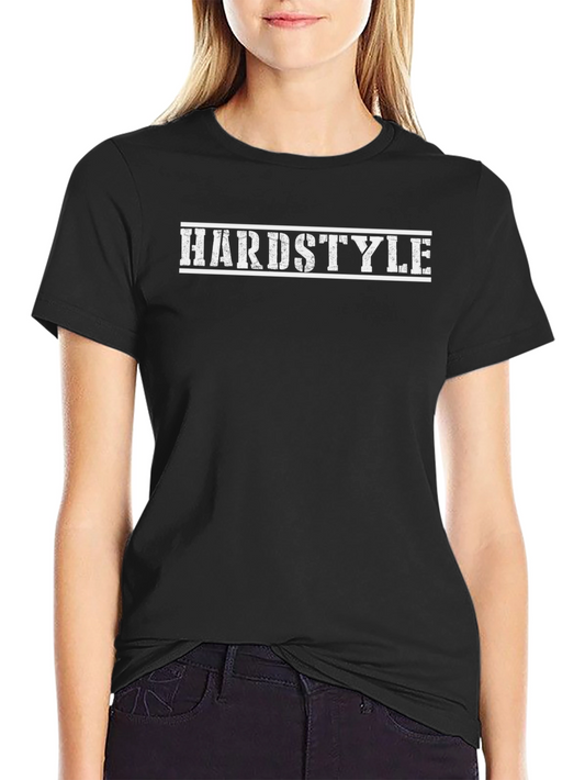 Hardstyle Graphic Print Crew Neck Tee