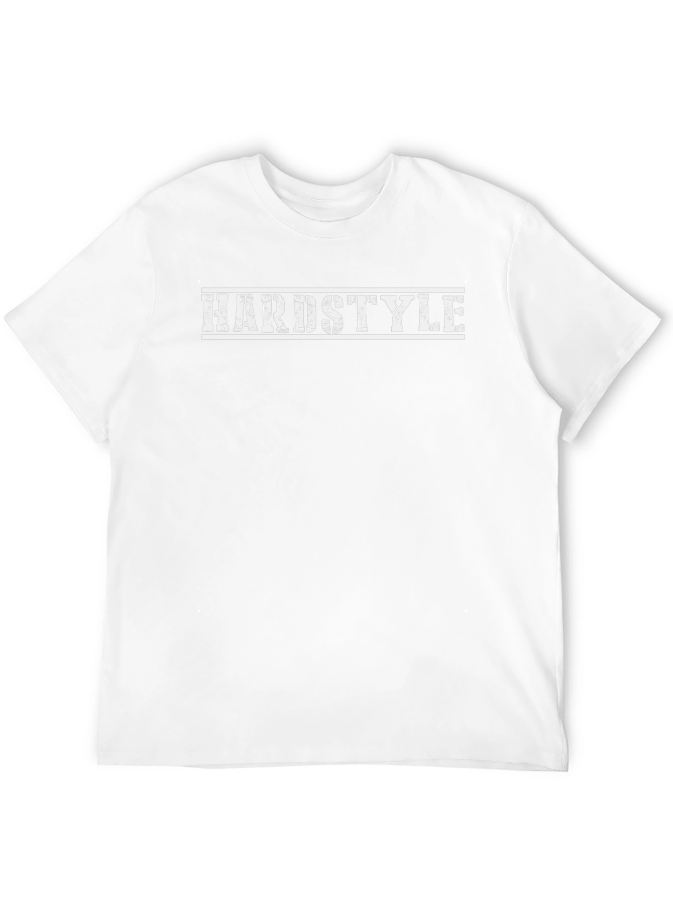 Hardstyle Graphic Print Crew Neck Tee
