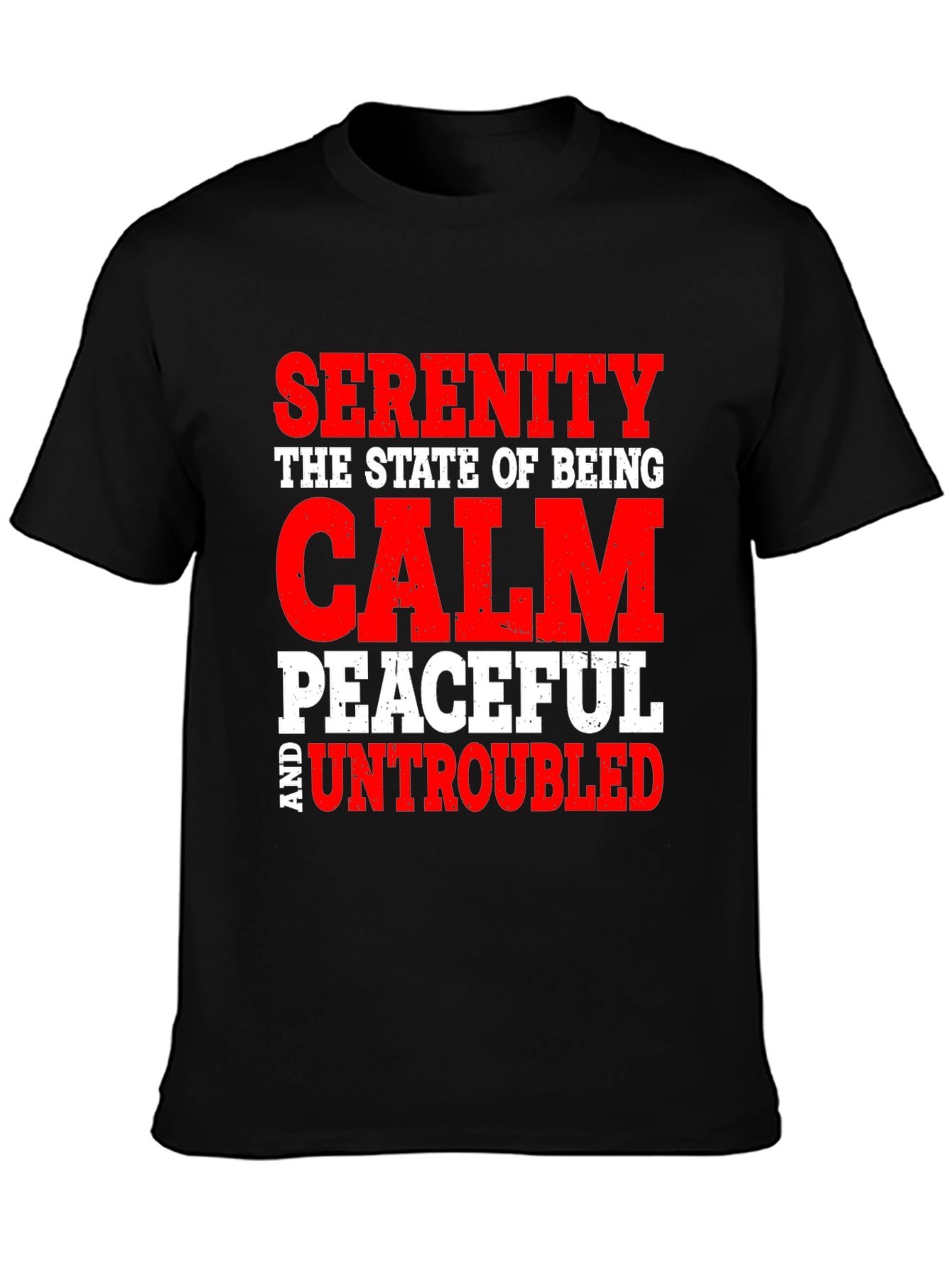 Serenity Calm Peaceful T-Shirt - Relaxed State of Mind
