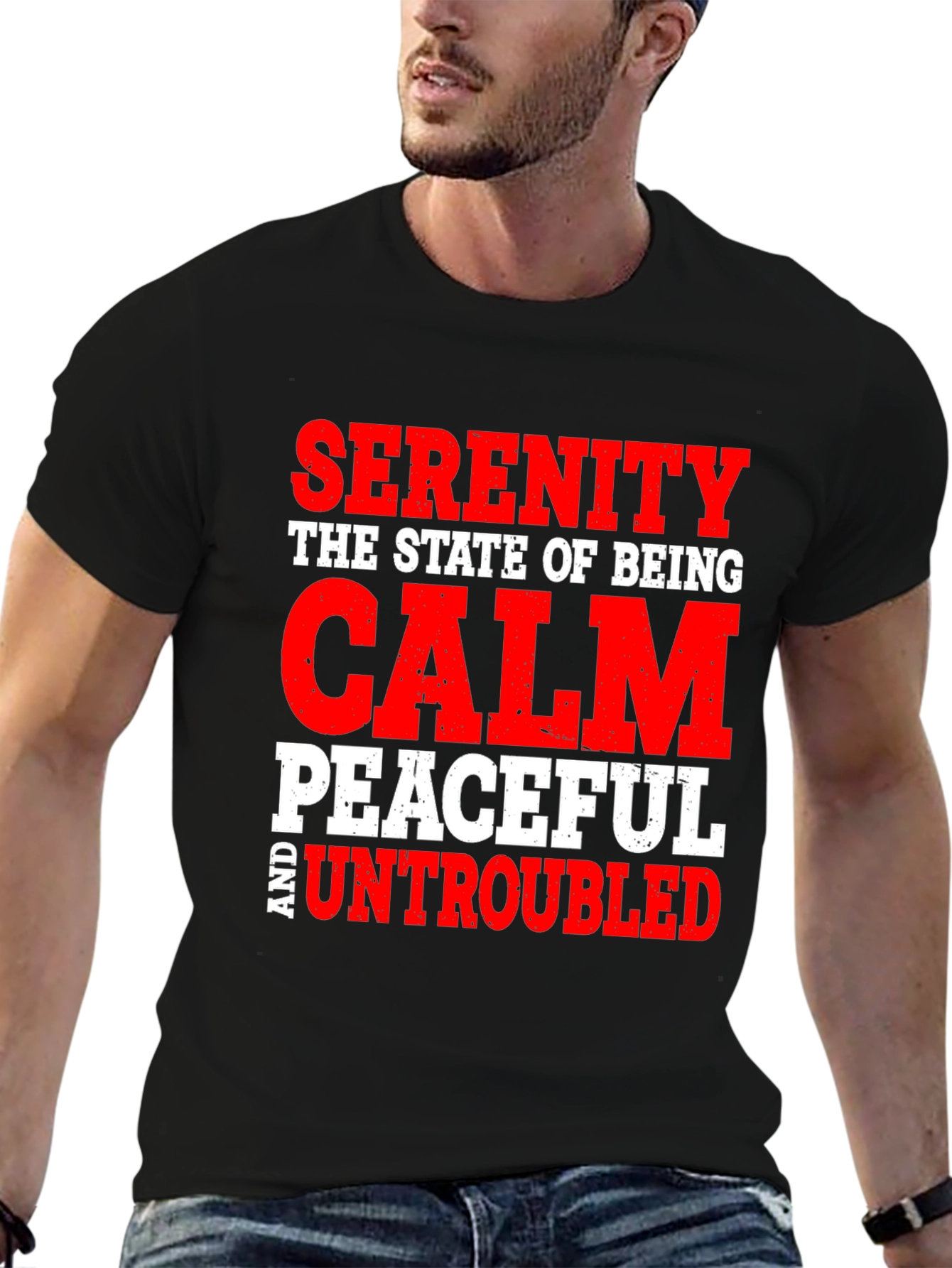 Serenity Calm Peaceful T-Shirt - Relaxed State of Mind