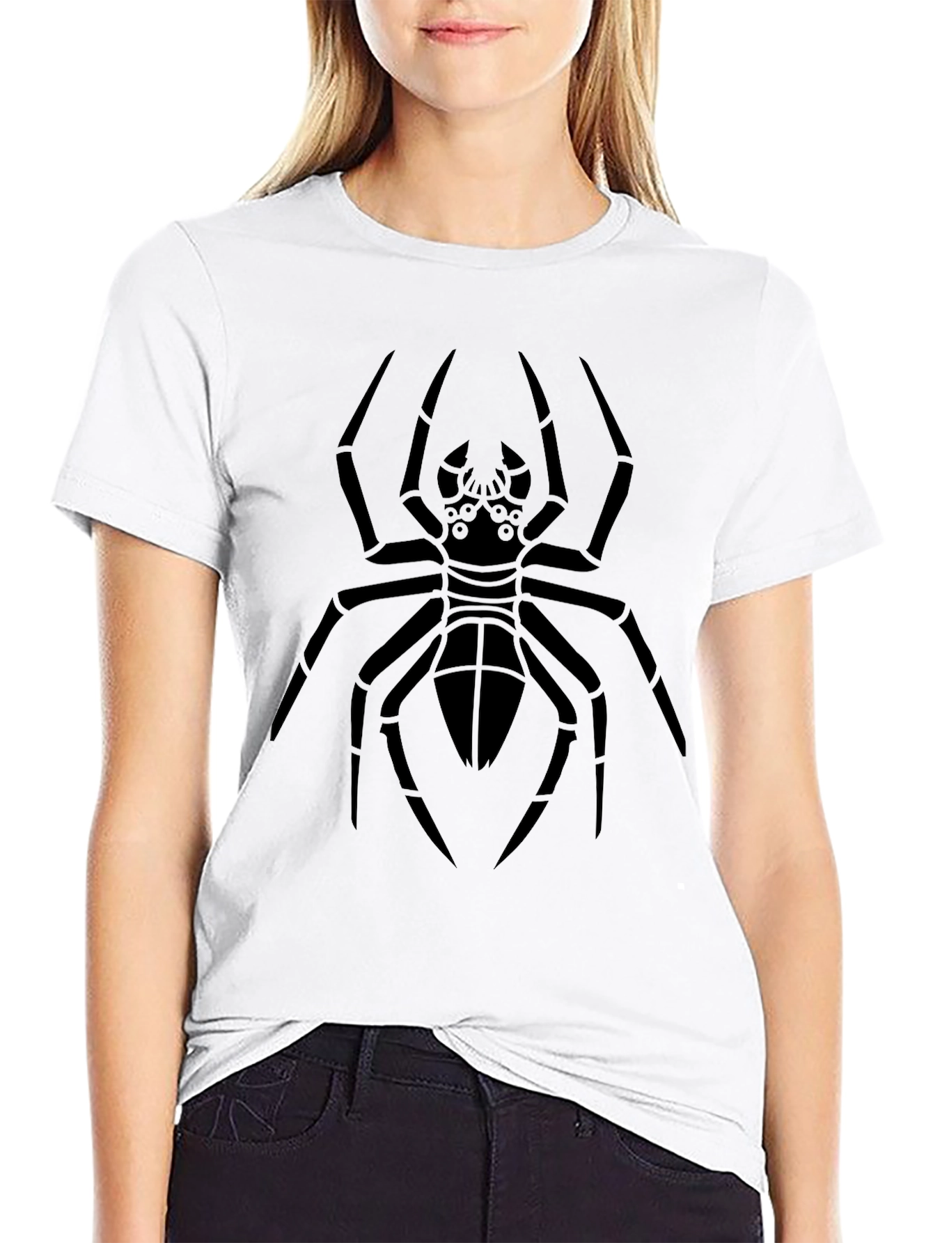 Spider Graphic Tee - Mens Black T-Shirt