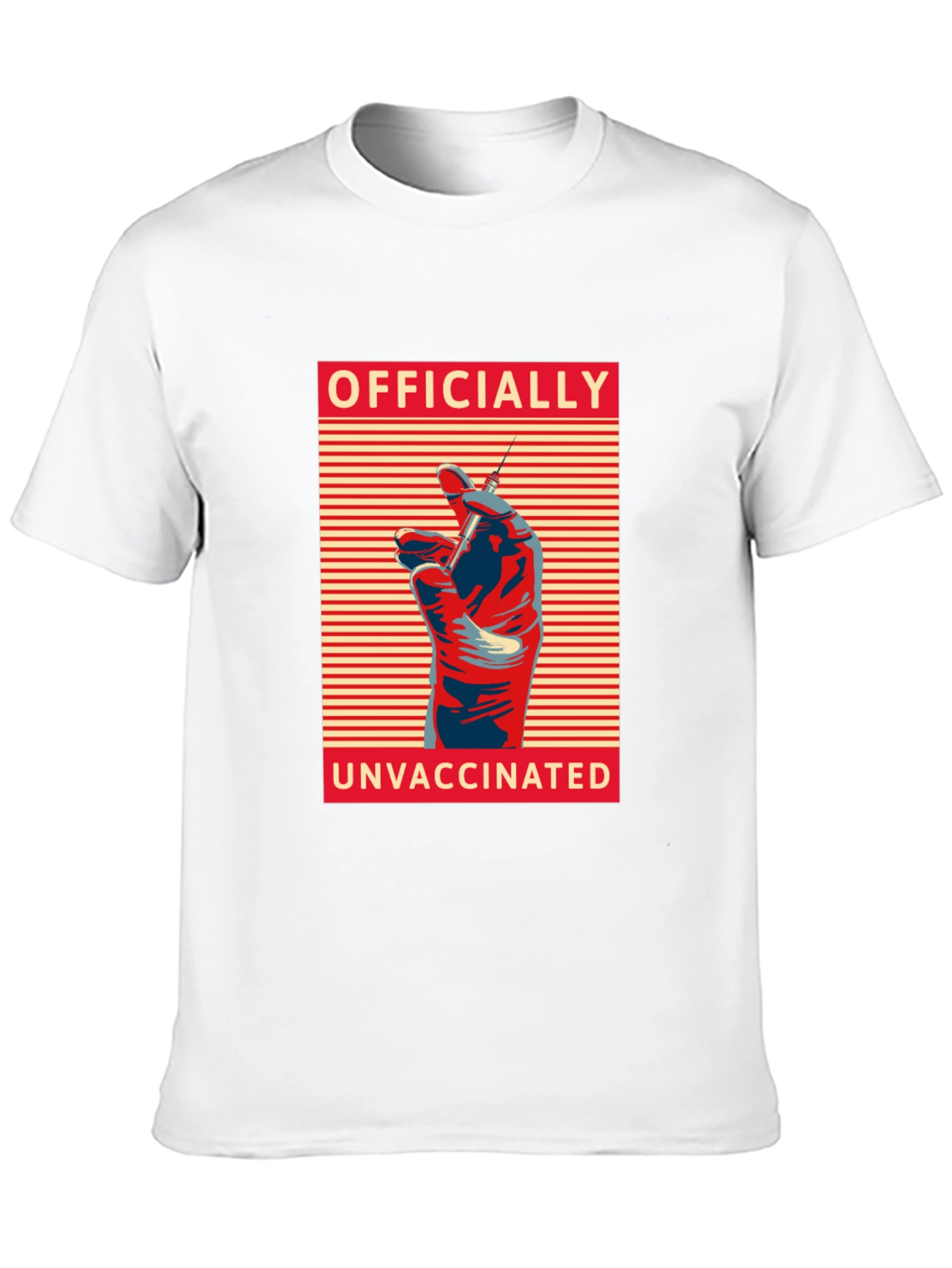 Officially Unvaccinated T-Shirt - Anti-Vax Protest Apparel