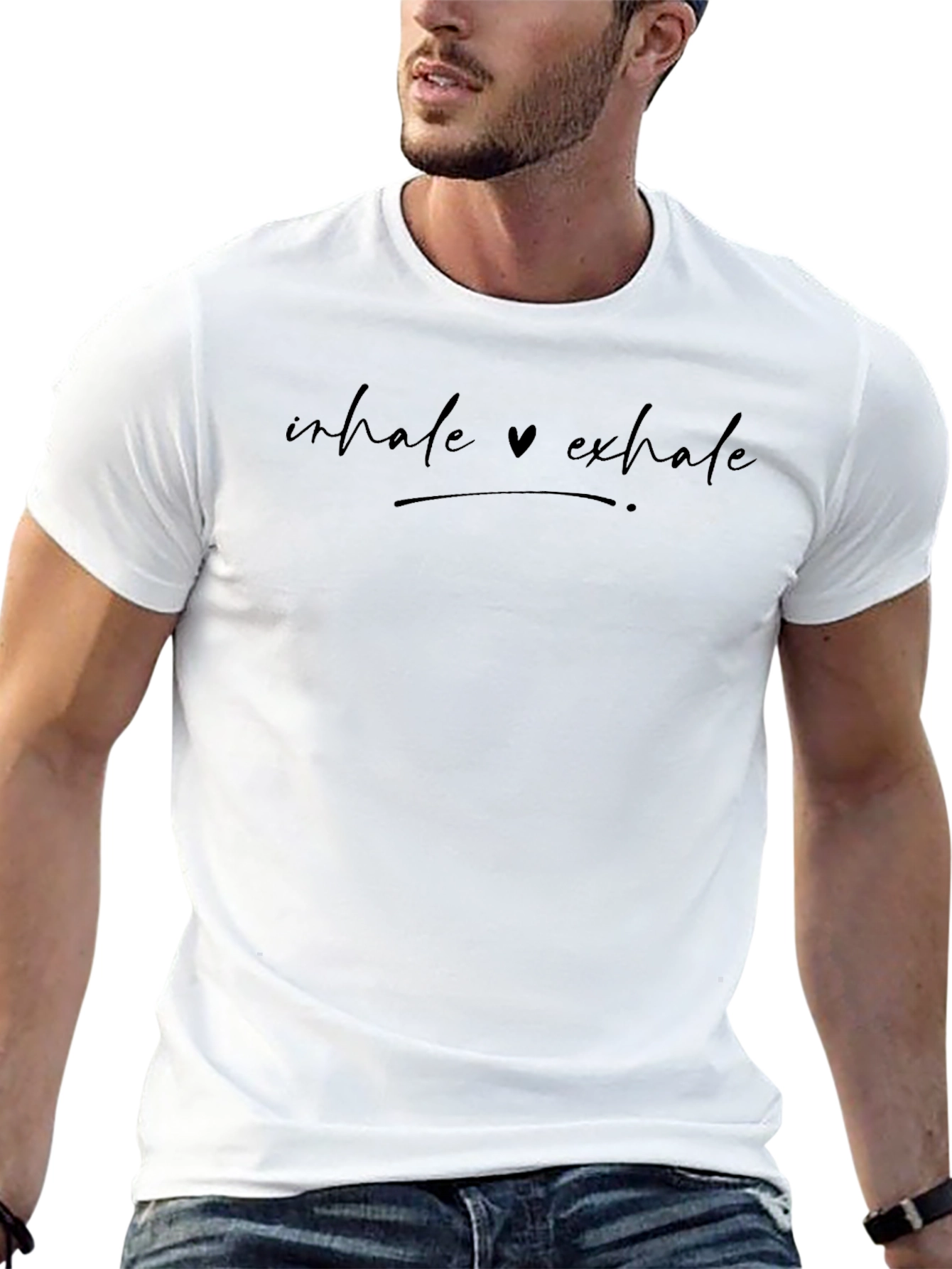 Inhale Exhale Graphic Tee