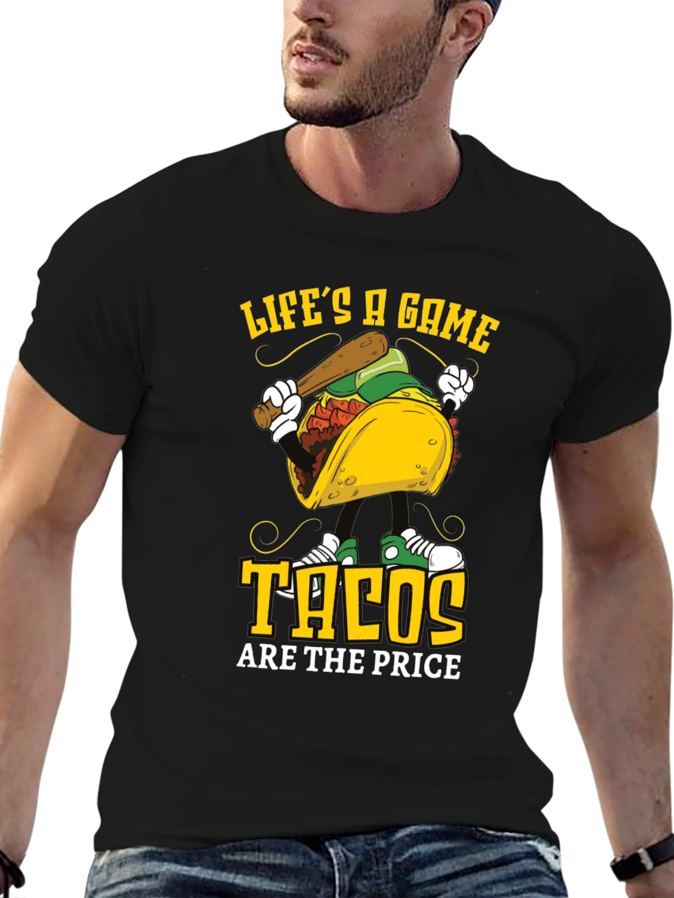 Lifes a Game Tacos are the Price T-shirt