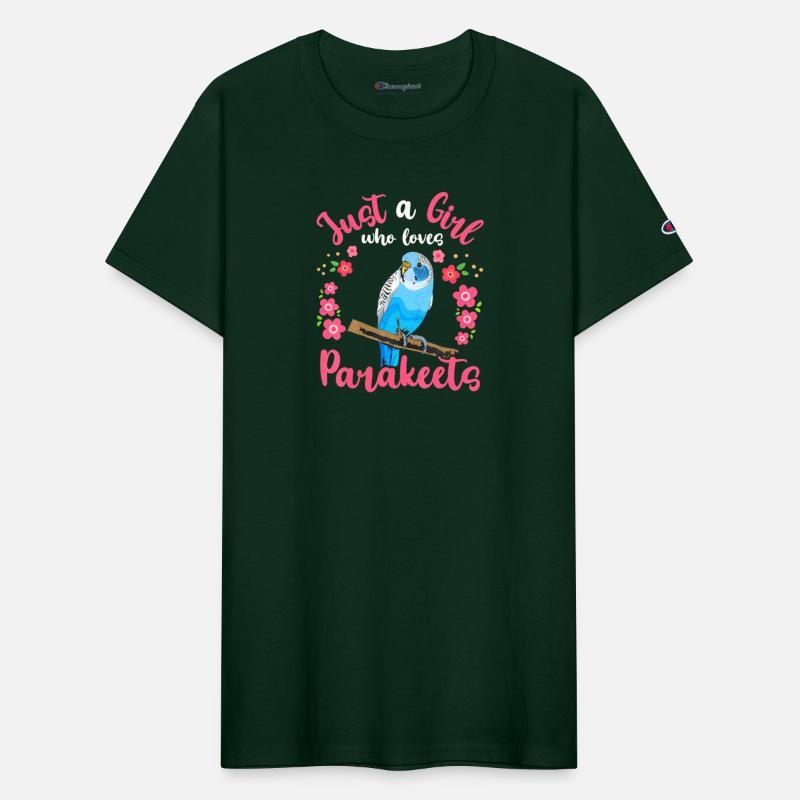 Parakeet Just a Girl Who Loves Parakeets
