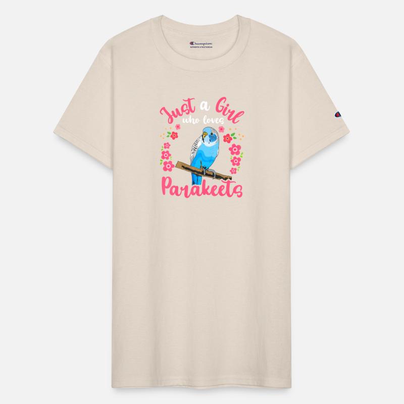 Parakeet Just a Girl Who Loves Parakeets