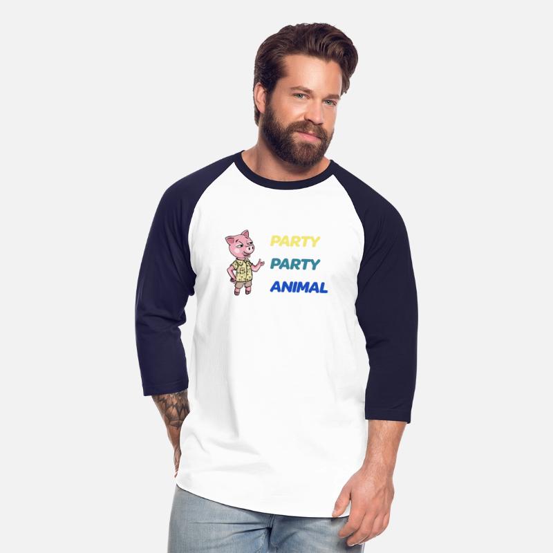party animal pig fun funny holidays birthdays tiki